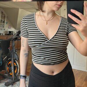 Casual striped tee